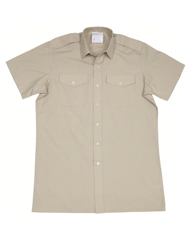 10 Stk. Brit. Feldhemd, khaki,kurzarm, neuw.