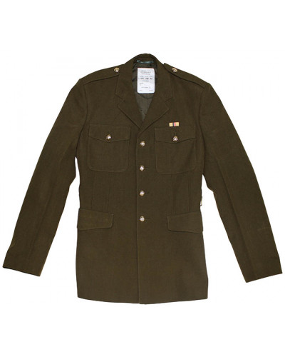 5 Stk. Brit. Uniformjacke, oliv,gebr.