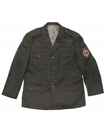 5 Stk. SK Uniformjacke, M 98, grün,gebr.