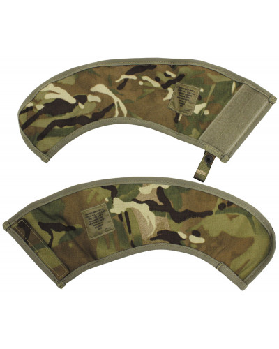 5 Stk. Brit. Kragen, für Cover-Body-Armour, MTP tarn, gebr.