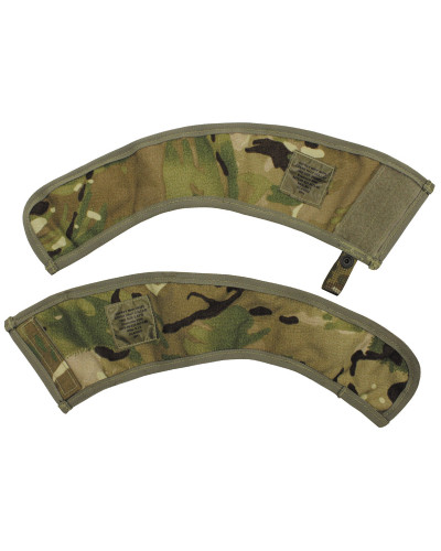 5 Stk. Brit. Kragen, für Cover-Body-Armour, MTP tarn, gebr.