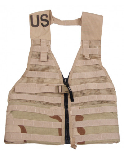 US Weste, MOLLE II, FLC,gebr.,3 F. desert, Modular,