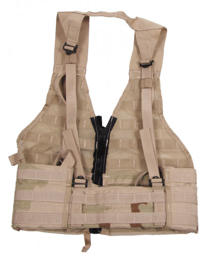 US Weste, MOLLE II, FLC,gebr.,3 F. desert, Modular,