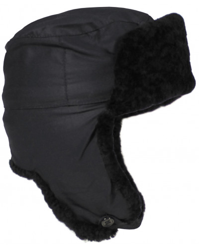 5 Stk. CZ Wintermütze, schwarz,mit echtem Fell, neuwertig