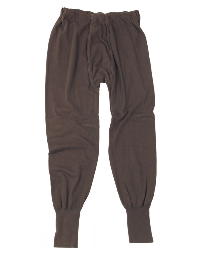 10 Stk. BW Unterhose, oliv, lang,gebr.