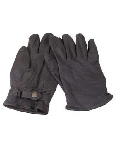 10 Stk. BW Lederhandschuhe, gefüttert,grau, gebr.