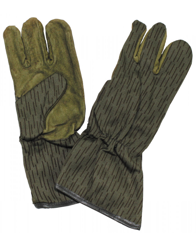 10 Stk. NVA Handschuhe, 4 Finger,strichtarn, neuwertig