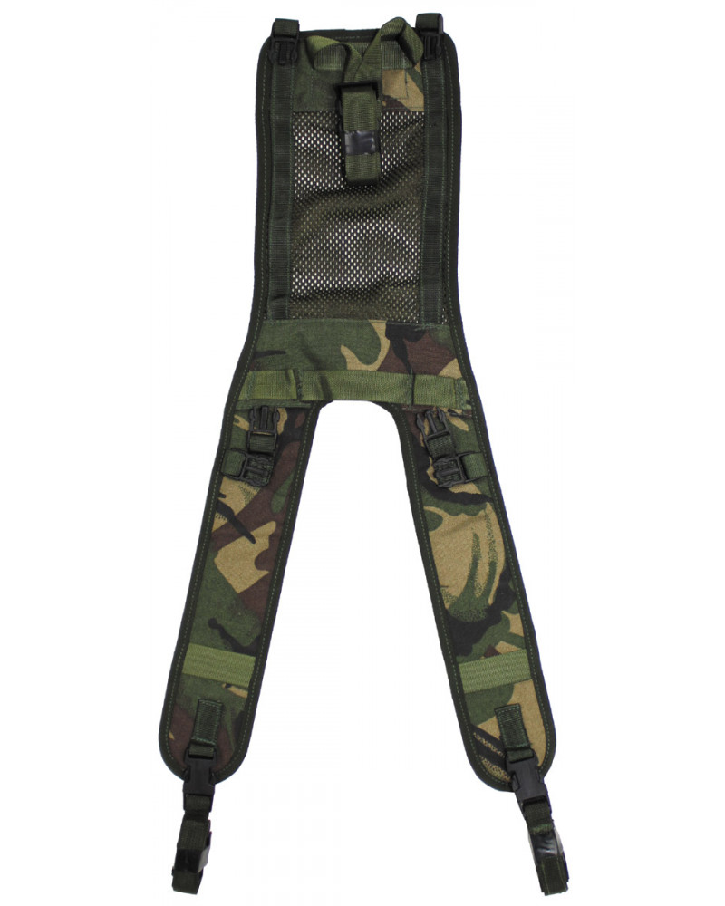 5 Stk. Brit. Suspender, DPM tarn,für Rucksack, gebr.