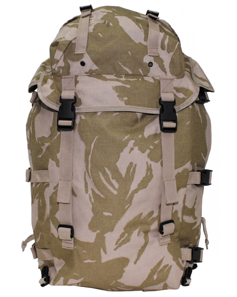 Brit. Rucksack, Funkgerät,"MK II", DPM desert, gebr.