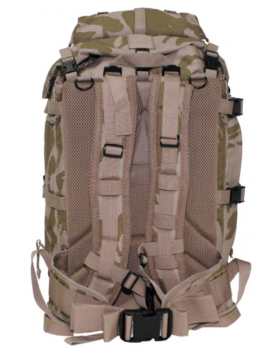 Brit. Rucksack, Funkgerät,"MK II", DPM desert, gebr.