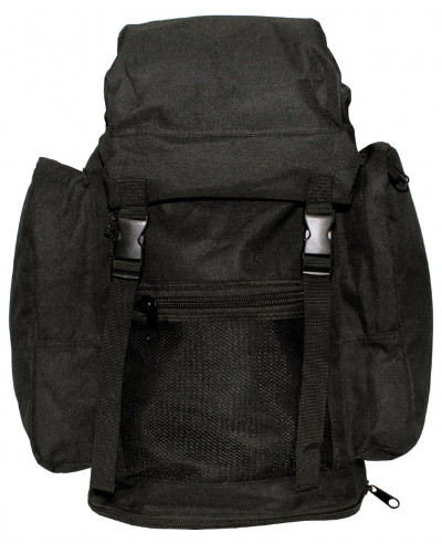 Brit. Rucksack, schwarzgebr.