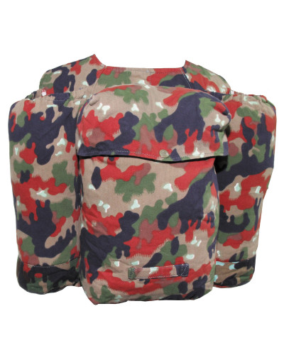 5 Stk. Schweiz. Kleinrucksack,alpentarn M 70, gebr.