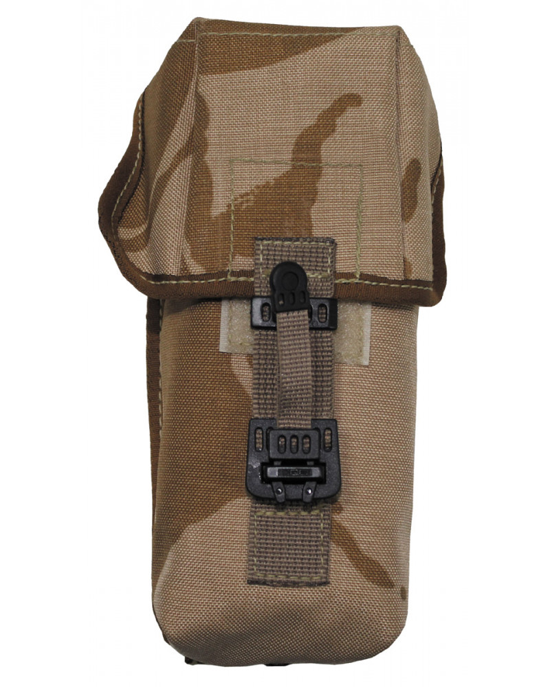 5 Stk. Brit. Munitionstasche, MOLLE,DPM desert, gebr.