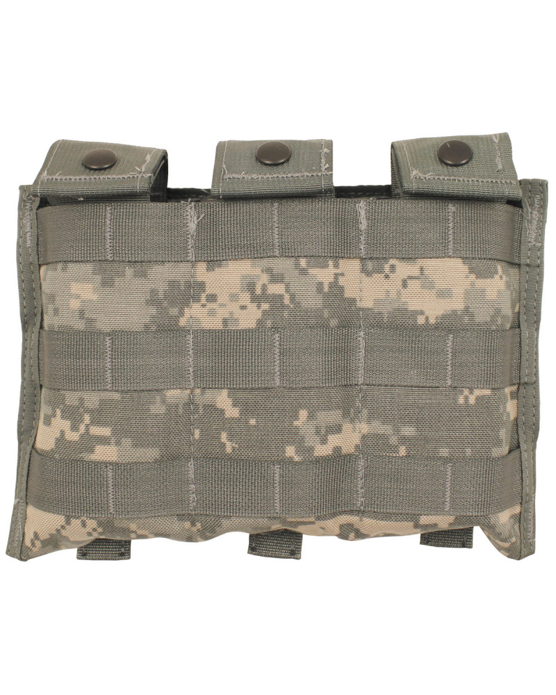 5 Stk. US Magazintasche, "M4", MOLLE,3-fach, AT-digital, gebr.