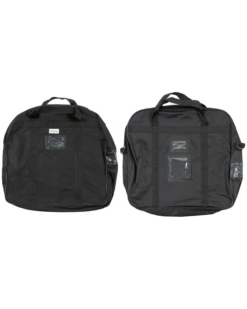 5 Stk. Brit. Tasche für Schutzweste,schwarz, gebr.