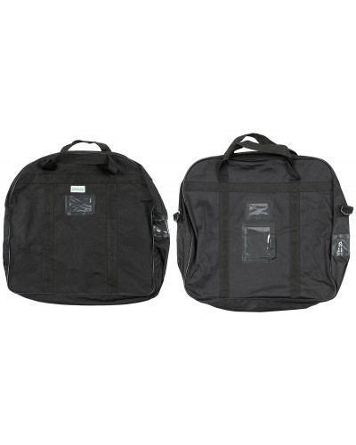 5 Stk. Brit. Tasche für Schutzweste,schwarz, gebr.