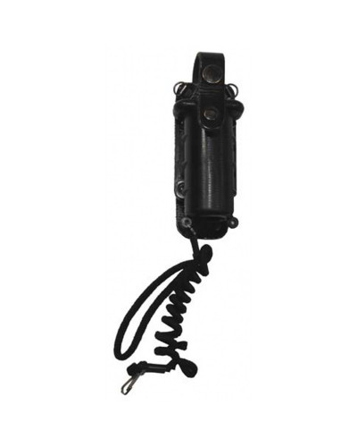 Verteidigungsspray-Etui, geb.,Leder Holster, "PETER JONES"