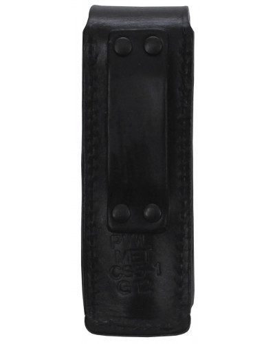 Verteidigungsspray-Etui,Leder, gebr.