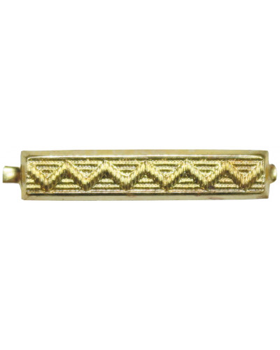 10 Stk. CZ/SK Metallabzeichen, gold,"Kadett Typ II", neuw.