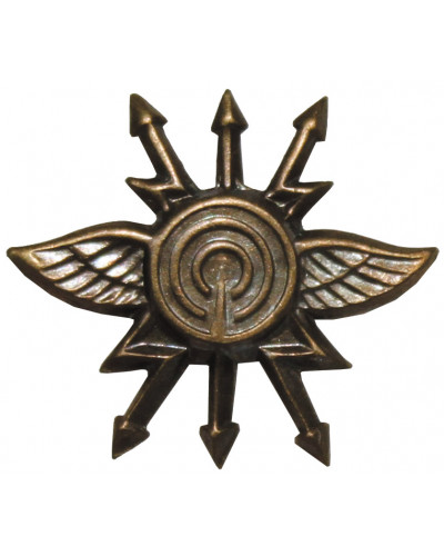 10 Stk. CZ/SK Metallabzeichen, bronze,"Armeepolizei", neuw.
