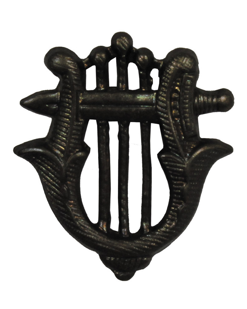 10 Stk. CZ/SK Metallabzeichen, bronze,"Musikkorps", neuw.