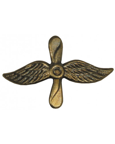 10 Stk. CZ/SK Metallabzeichen, bronze,"Luftwaffe", neuw.