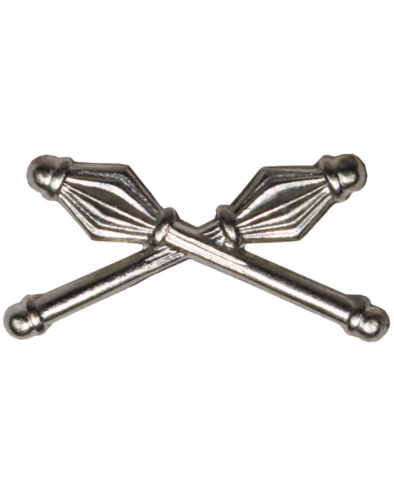 10 Stk. CZ/SK Metallabzeichen, silber,"Streitkolben", neuw.