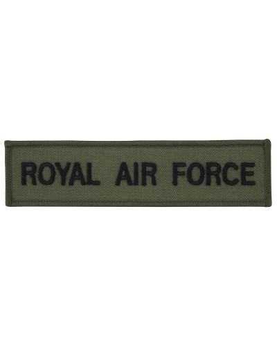 5 Stk. Brit. Stickabzeichen, oliv,"ROYAL AIR FORCE", neuw.