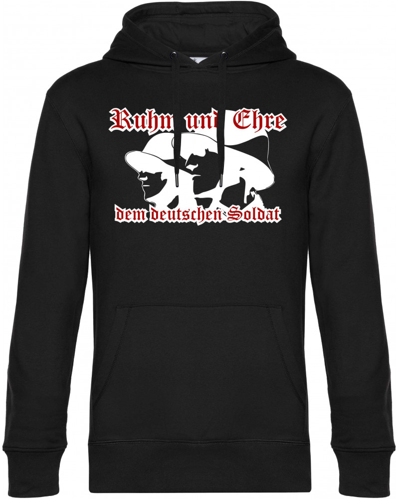 Herren Kapuzen-Pullover (Ruhm und Ehre dem deutschen Soldat)