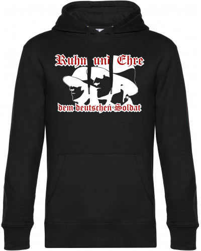 Herren Kapuzen-Pullover (Ruhm und Ehre dem deutschen Soldat)