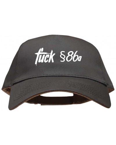 Besticktes Basecap "Standard" (Fuck 86a)