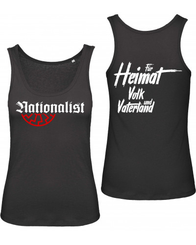 Damen Top (Nationalist für Heimat, Volk und Vaterland)