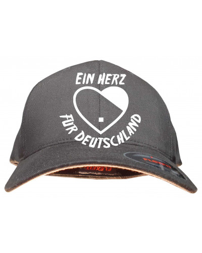 Besticktes Flexfit Basecap "Thor" (Ein Herz für Deutschland)