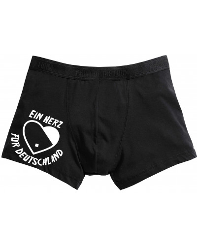 Herren Boxershort (Ein Herz für Deutschland)