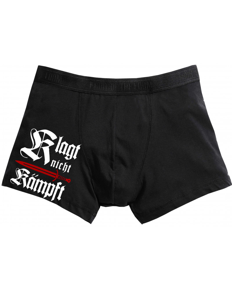 Herren Boxershort (Klagt nicht kämpft, Schwert)