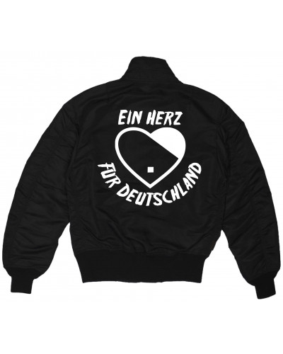 Bestickte Herren CWU Jacke (Ein Herz für Deutschland)