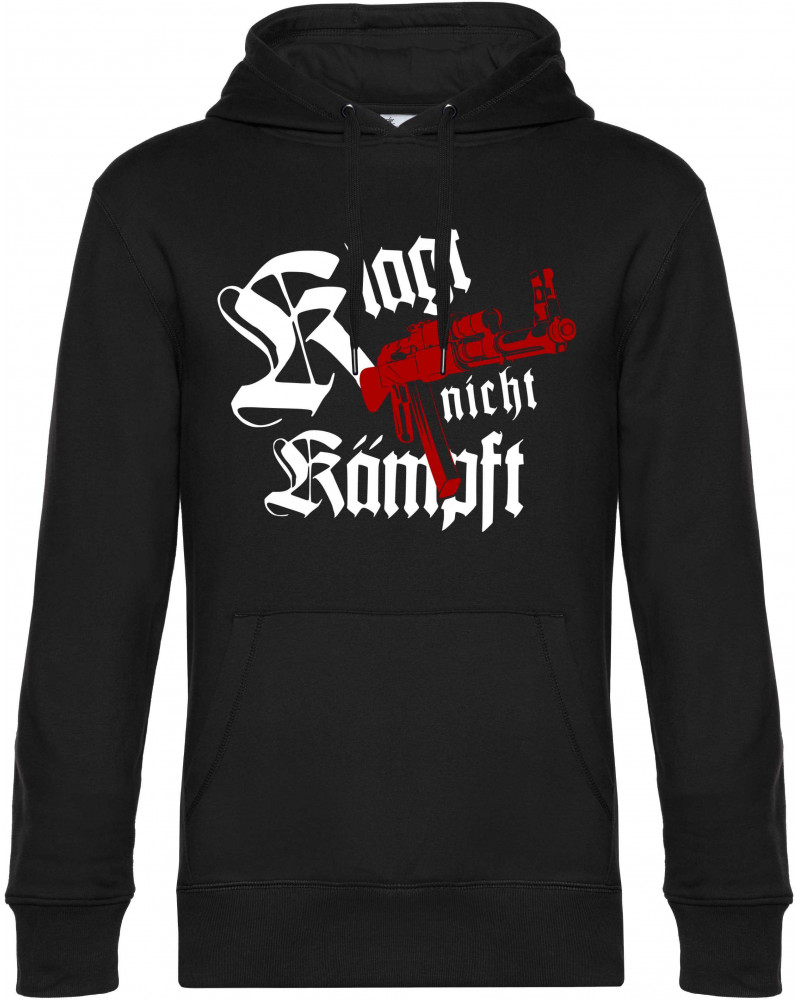 Herren Kapuzen-Pullover (Klagt nicht kämpft, Ak47)