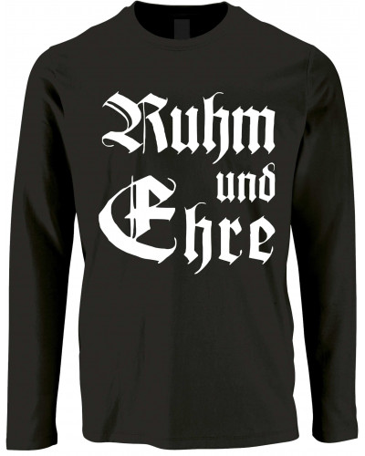 Herren Langarm Shirt (Ruhm und Ehre)