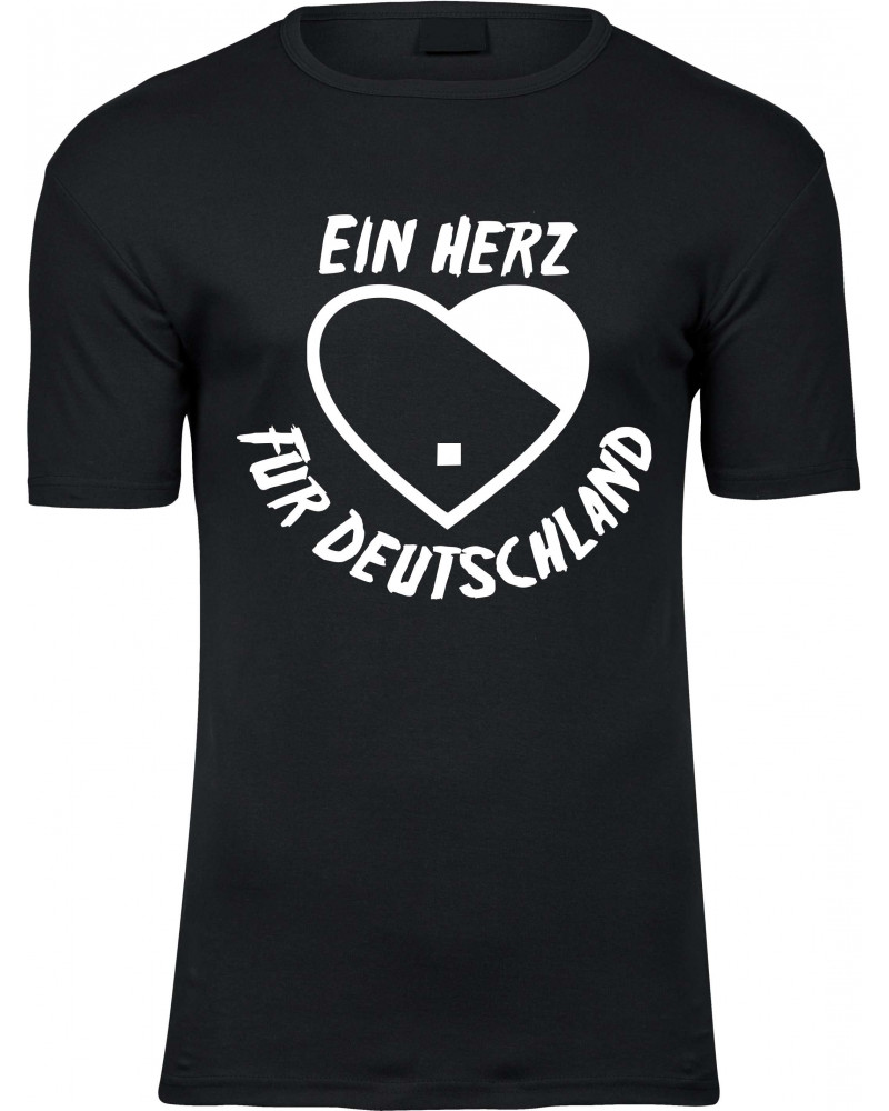 Herren Premium T-Shirt (Ein Herz für Deutschland)