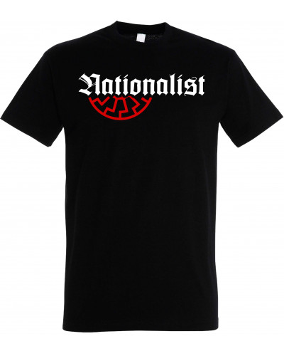 Herren T-Shirt (Nationalist für Heimat, Volk und Vaterland)