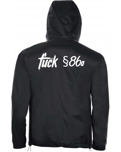 Bestickter Herren Windbreaker (Fuck 86a)