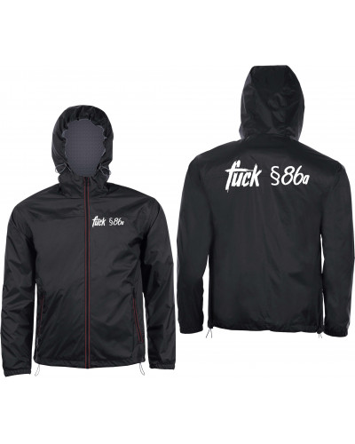 Bestickter Herren Windbreaker (Fuck 86a)