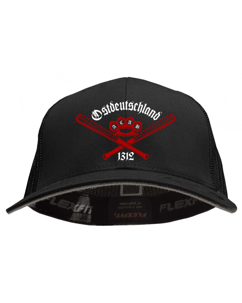 Besticktes Flexfit Basecap "Hödur" (Ostdeutschland, ACAB)