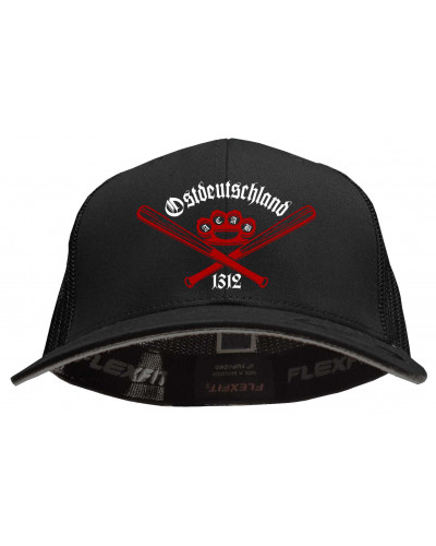 Besticktes Flexfit Basecap "Hödur" (Ostdeutschland, ACAB)