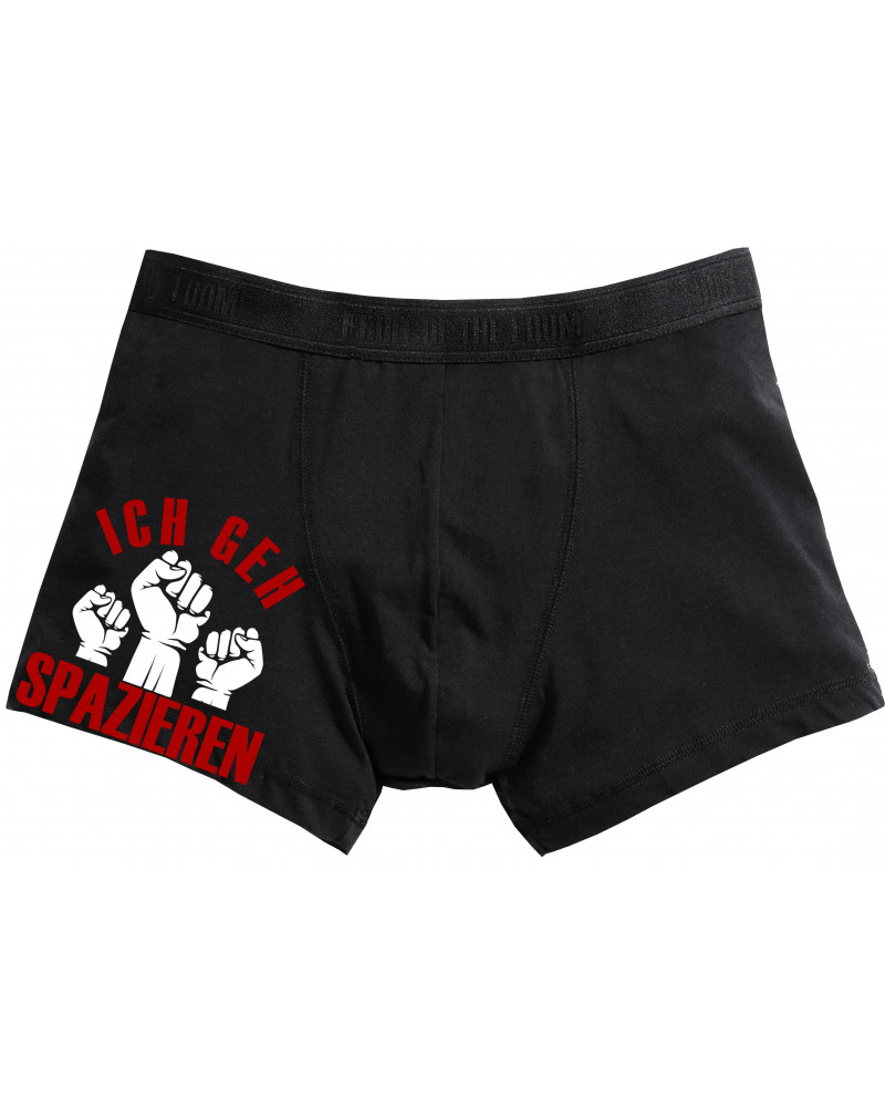 Herren Boxershort (Ich geh spazieren)