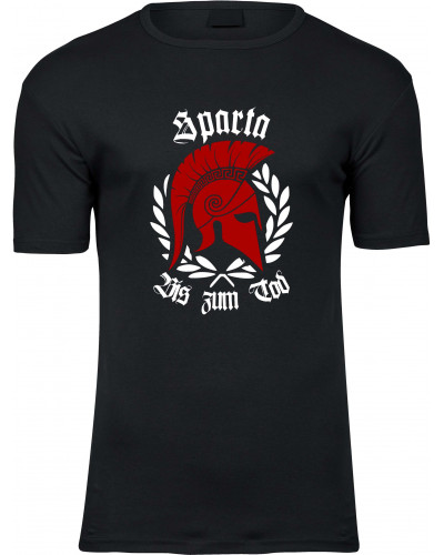 Herren Premium T-Shirt (Sparta, Bis zum Tod)