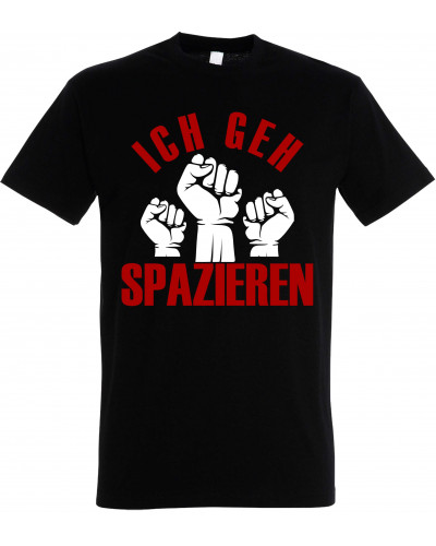 Herren T-Shirt (Ich geh spazieren)