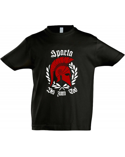 Kinder T-Shirt (Sparta, Bis zum Tod)