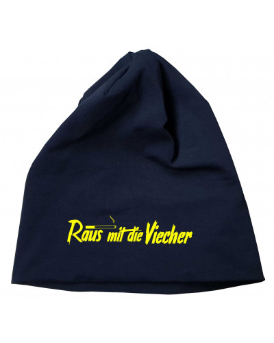 Bestickter Beanie "Frowe" (Raus mit die Viecher)