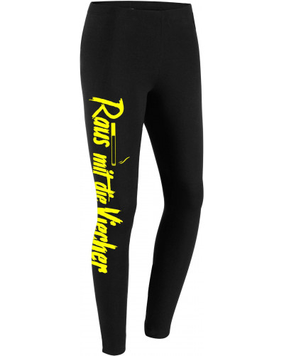 Damen Leggings (Raus mit die Viecher)